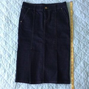 Zara Pencil Denim Skirt